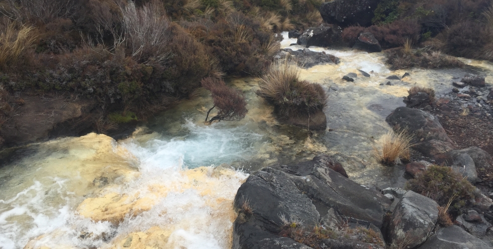 Silica Rapids, Ruapehu